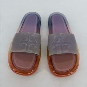 Tory Burch Bubble Jelly Slides Women’s Size 9